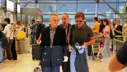 Rodolfo Sancho, visiblemente tranquilo, viaja a Tailandia para visitar a su hijo Daniel