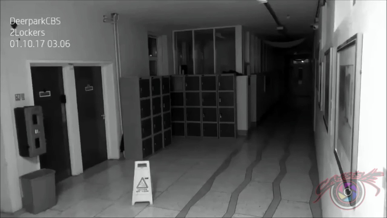 A poltergeist phenomenon on the school's CCTV