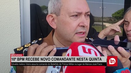 Novo comandante do 10º BPM fala em aperfeiçoar trabalho em Apucarana