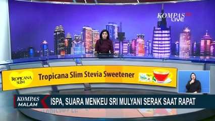 Serak dan Tak Bisa Sampaikan Paparan dalam Rapat DPR, Menkeu Sri Mulyani Sebut Dirinya Terkena ISPA!