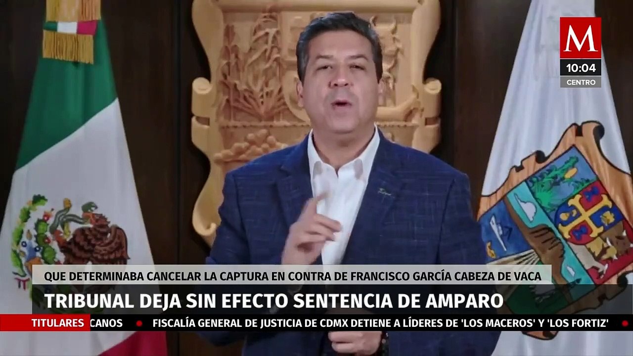 Tribunal deja sin efecto sentencia que ampara a García Cabeza de Vaca contra orden de captura