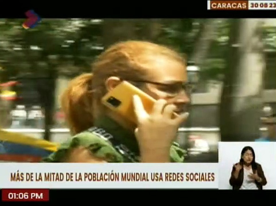 Caracas | Población venezolana usa a menudo las plataformas digitales para obtener mayor información