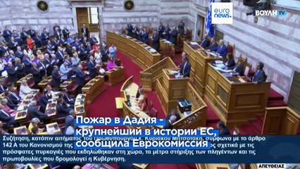 Греция: площадь сгоревших лесов превысит 150 тысяч гектаров