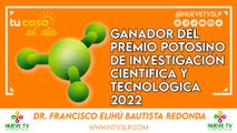 Ganador del Premio Potosino de Investigación Científica y Tecnológica 2022
