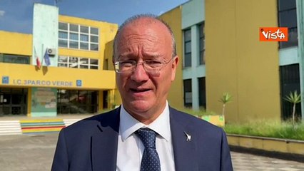 Valditara: "Con Agenda Sud interveniamo su duemila scuole del Mezzogiorno, iniziando da Caivano"