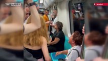 Marmaray'da yolcunun başörtüsünü açmaya çalışan kişiye soruşturma