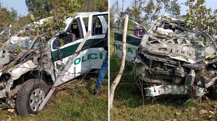 Dos policías muertos por atentado con explosivos en Puerto Lleras, Meta
