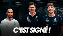  Lewis Hamilton ET George Russell ont signé chez Mercedes jusqu'en 2025 !