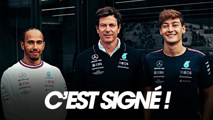  Lewis Hamilton ET George Russell ont signé chez Mercedes jusqu'en 2025 !