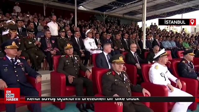 Cumhurbaşkanı Erdoğan: Kendi savaş uçaklarını üretebilen bir ülke olduk