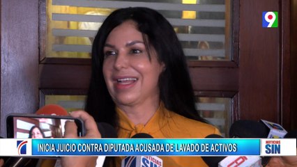 Inicia juicio contra diputada del PRM acusada de lavado de activos | Primera Emisión SIN