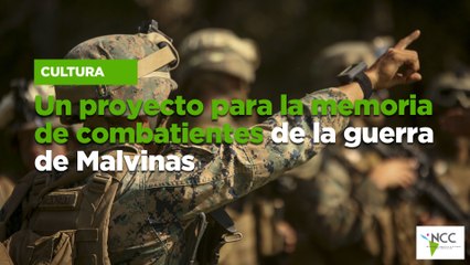 Un proyecto para la memoria de combatientes de la guerra de Malvinas