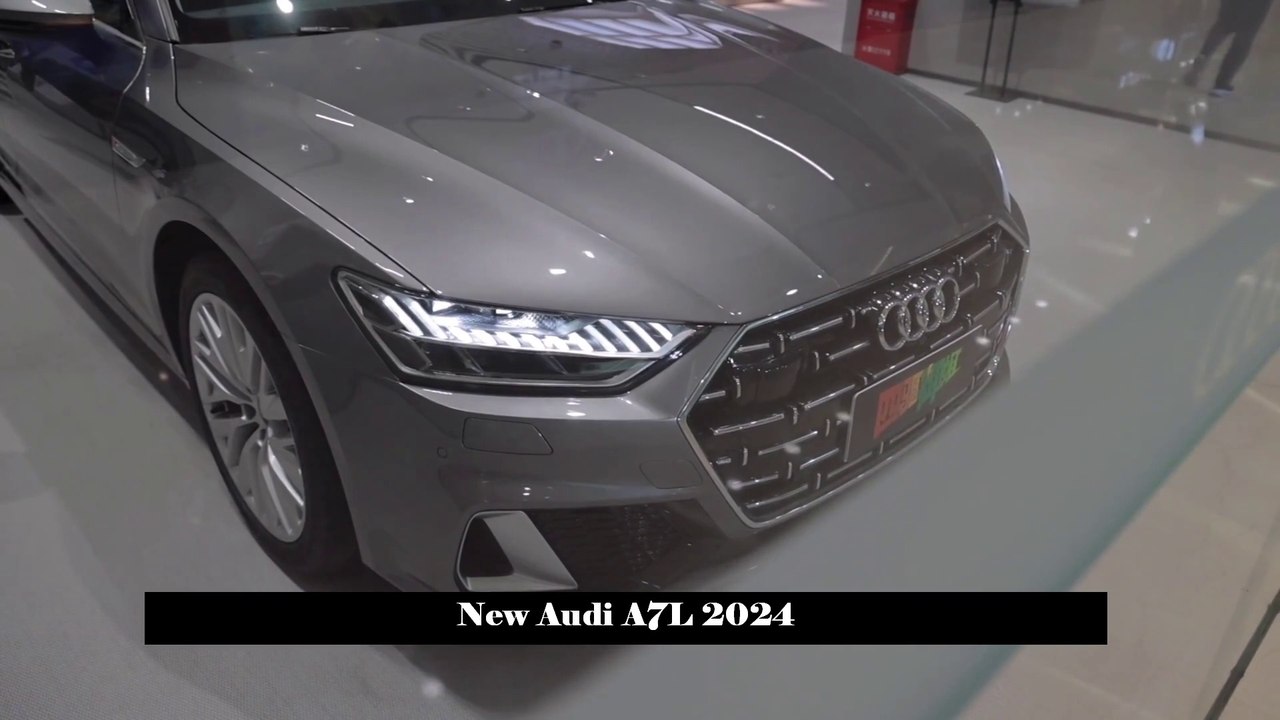 Sporty Exterior Design, High-Tech Interior, New Audi A7L S-Line 2024