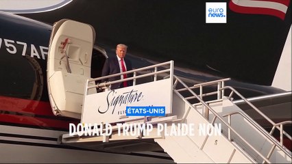 Donald Trump plaide non coupable de tentative de manipulation de l'élection de 2020 en Géorgie