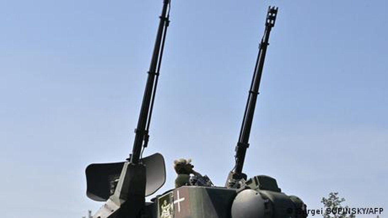 Deutsche Geparden sichern ukrainischen Luftraum