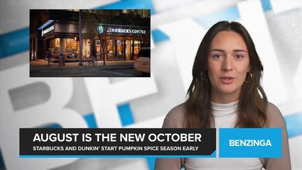 Starbucks and Dunkin' Start Pumpkin Spice Season Early