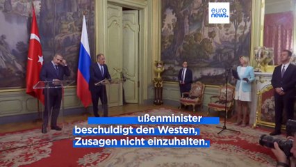 Lawrow: Getreide-Deal nur gegen harte Garantien vom Westen