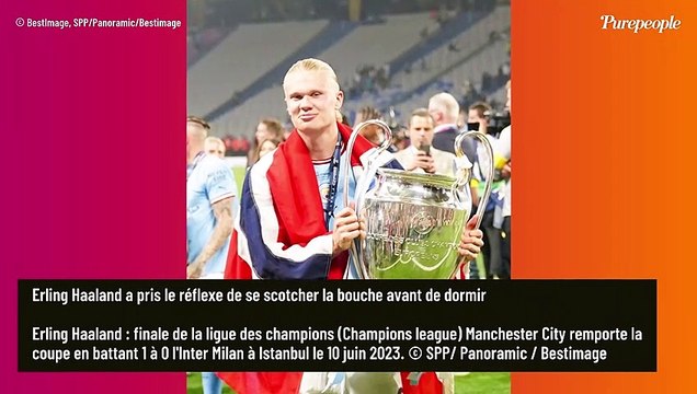 Mouth taping : Erling Haaland accro à une pratique controversée comme d'autres stars du sport