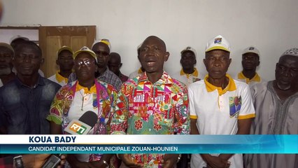 Pka Zouan, Médard Doho, Koua Bady, Roger Zrapka et Ginette Sopou en campagne pour les municipales 2023 à Zouan-Hounien