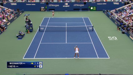 Wickmayer - Keys - Les temps forts du match - US Open