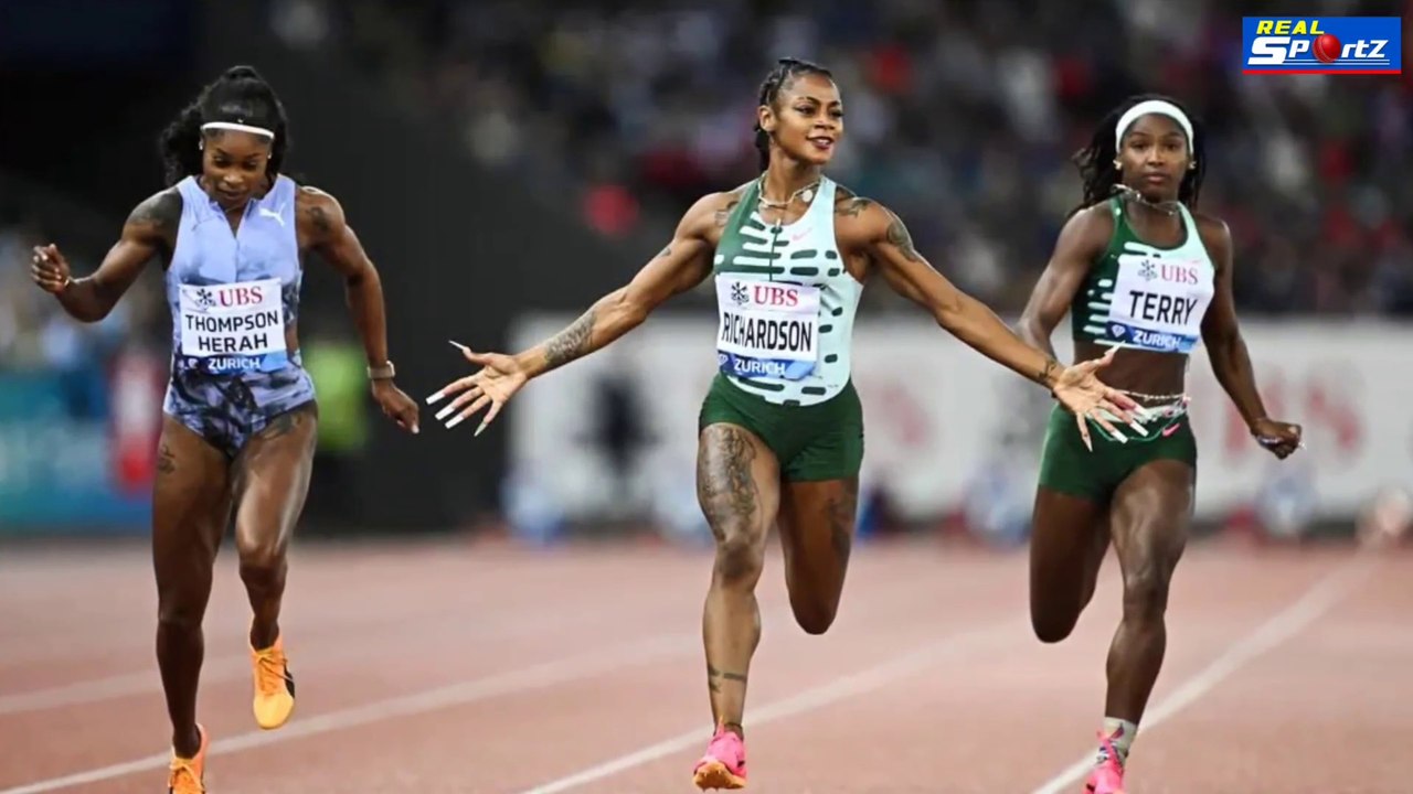 Sha’Carri Richardson Beats Elaine Thompson-Herah to Win Women’s 100m at