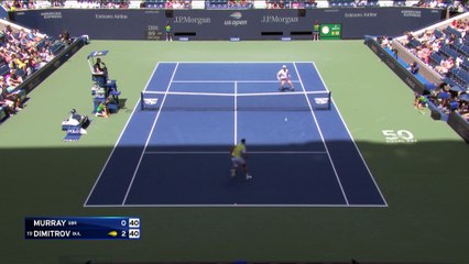 Murray - Dimitrov - Les temps forts du match - US Open