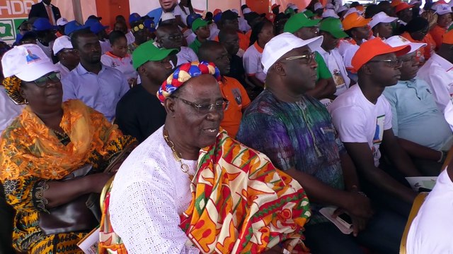 Laurent Tchagba, Aby Raoul et Yannick Bery en campagne à Marcory pour les élections municipales 2023