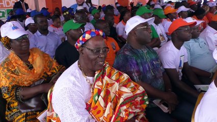 Laurent Tchagba, Aby Raoul et Yannick Bery en campagne à Marcory pour les élections municipales 2023