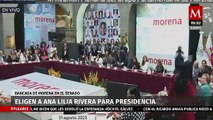 Eligen a Ana Lilia Rivera como presidenta de la Mesa Directiva del Senado