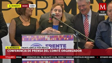 Frente Amplio por México ratifica a Xóchitl Gálvez como su candidata presidencial