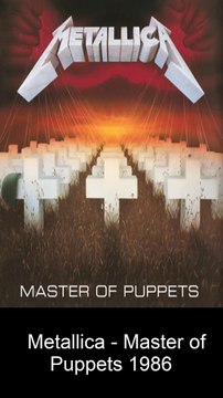 Vocals and Before 12 Metallica – Master of Puppets