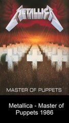 Vocals and Before 12 Metallica – Master of Puppets