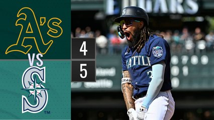 Resumen Atléticos de Oakland vs Marineros de Seattle MLB 30-08-2023
