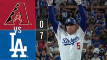 Resumen Cascabeles de Arizona vs Dodgers de Los Ángeles MLB 30-08-2023