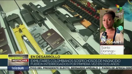 Inicia interrogatorio a implicados en asesinato del Pdte. Jovenel Moïse