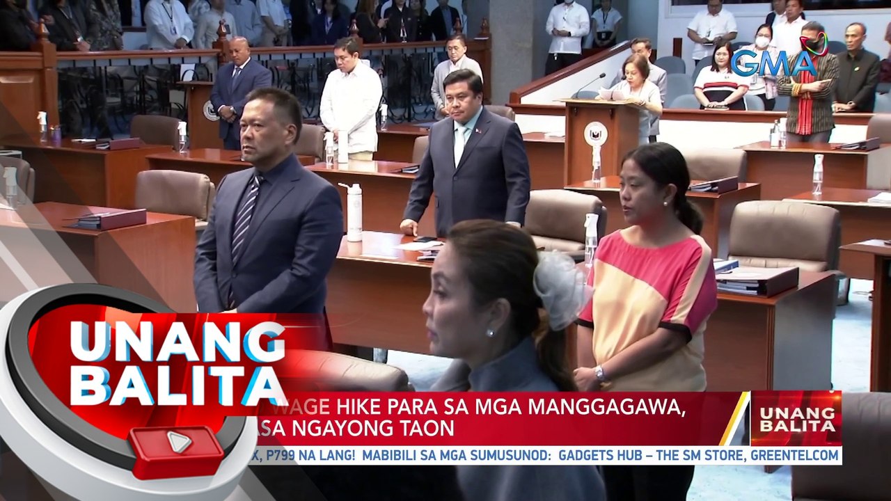 Minimum wage na malayo sa living wage, pinuna sa pagdinig ng Senado | UB