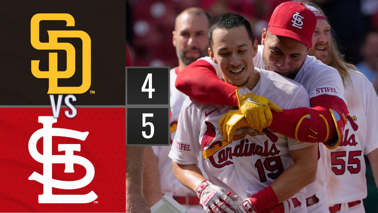 Resumen Padres de San Diego vs Cardenales de San Luis MLB 30-08-2023