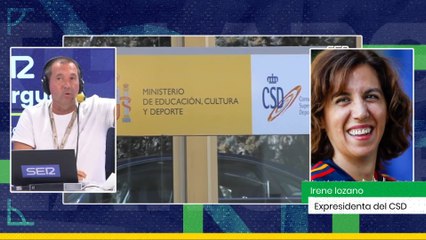 Irene Lozano, a Luis Rubiales: "¡Salte de mi despacho porque no tenemos nada más que hablar!"
