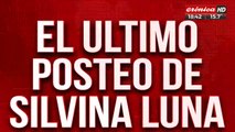 El último posteo de Silvina Luna