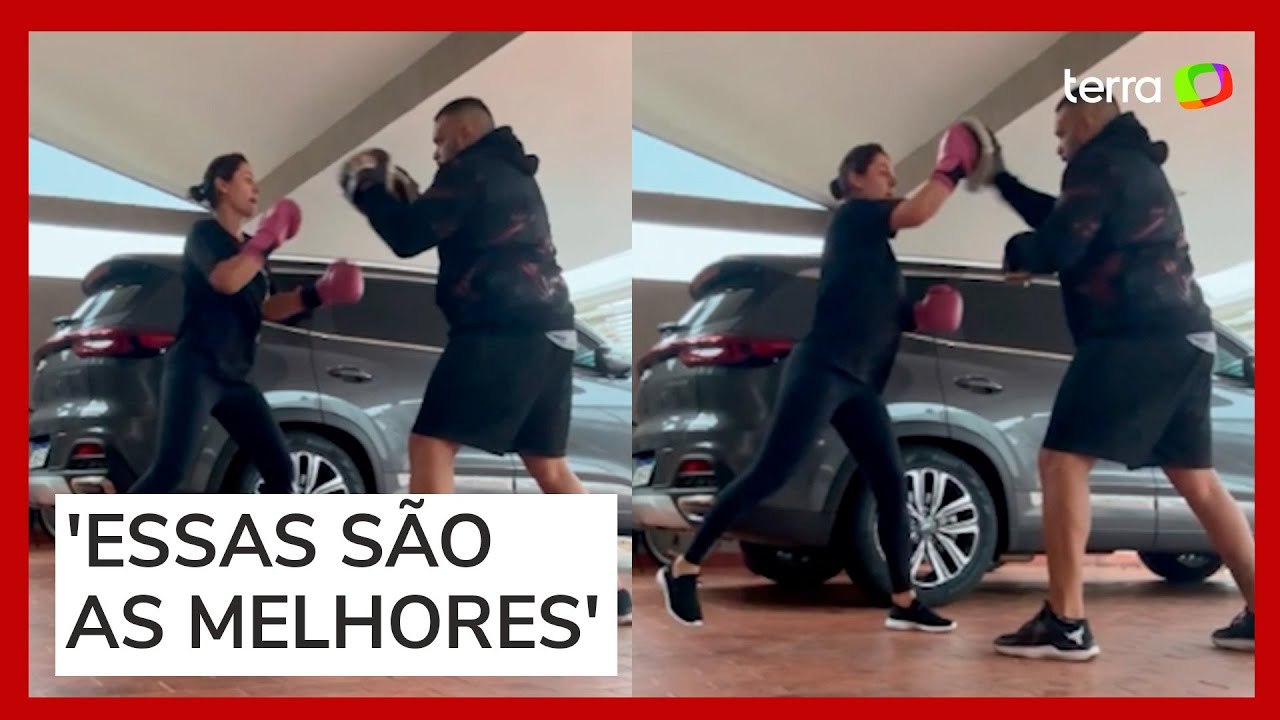 Michelle Bolsonaro treina luta antes de depoimento à PF