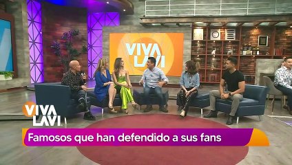 Famosos que han defendido a sus fans