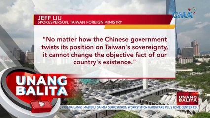 Hindi raw kailanman kikilalanin ng Pilipinas ang 2023 version ng mapa ng China na may "10-dash line" sa South China Sea | UB