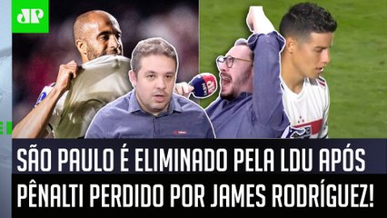 "QUE VERGONHA, JAMES RODRÍGUEZ!" São Paulo É ELIMINADO pela LDU NOS PÊNALTIS na Sul-Americana!