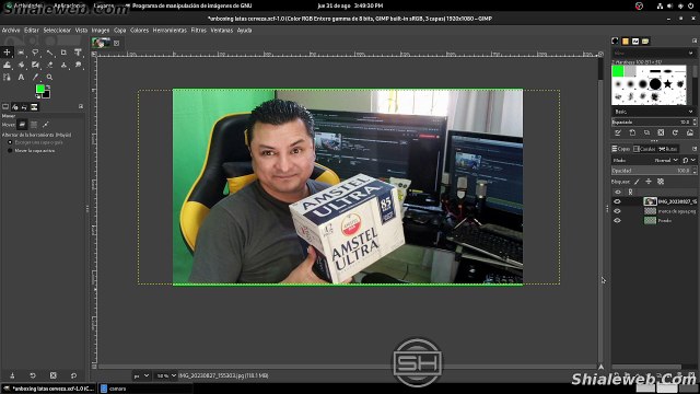 #GIMP #linux #tutorial #curso #edicion #imagen #diseño #grafico #miniatura