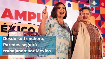 "Ojalá sea Xóchitl" la nueva presidenta, dice Beatriz Paredes a empresarios