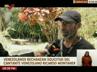 Ciudadanos rechazan los llamados intervencionistas del cantante venezolano Ricardo Montaner