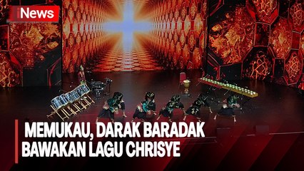Bawakan Lagu Chrisye, Darak Baradak Guncang Panggung Launching iNews Media Group dan Indonesia Awards 2023