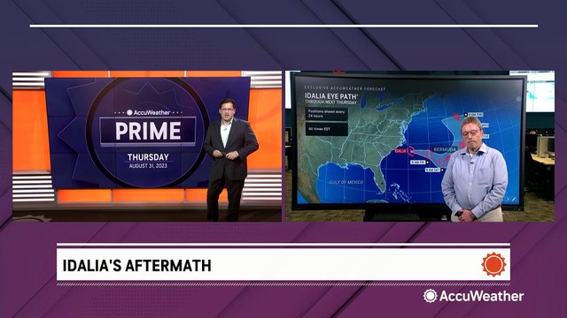 What it was like tracking Hurricane Idalia's progress from Florida to Georgia