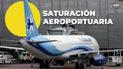 AMLO declara SATURACIÓN: AICM pasará de 52 a 43 vuelos por hora