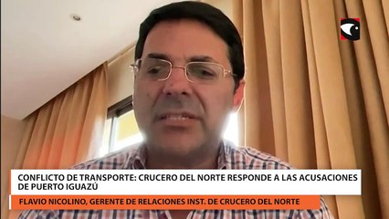 Conflicto de transporte crucero del norte responde a las acusaciones de Puerto Iguazú